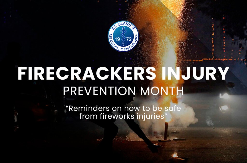 Firecrackers Injury Prevention Month